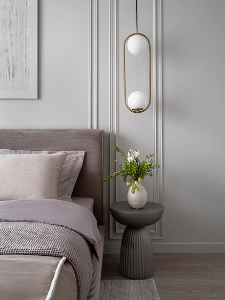 Жилой интерьер квартиры в ЖК "Метрополия"