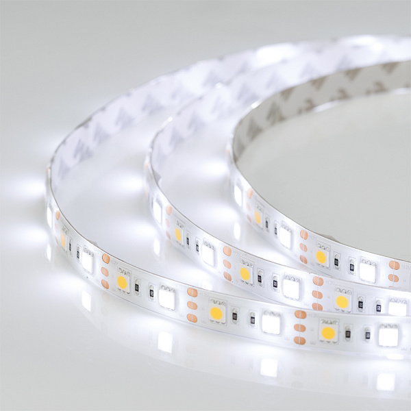 Светодиодная лента герметичная RTW-SE-B60-12mm 12V White-MIX (14.4 W/m, IP65, 5060, 5m) (Arlight, Изменяемая ЦТ) Lednikoff