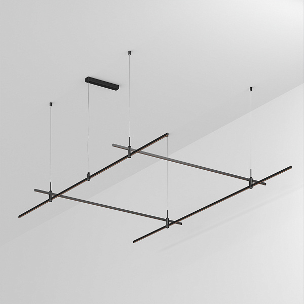 Основание ART-APRIORI-RECTANGLE-HANG-3000x2000 (BK) (Arlight, IP20 Металл, 3 года)