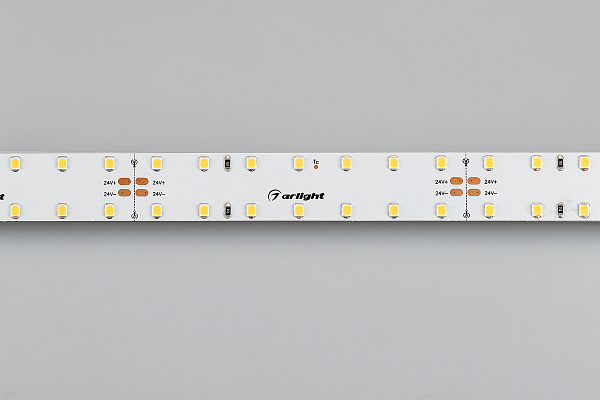 Светодиодная лента RT 2-4700 24V Warm2700 20mm (2835, 140 LED/m, LUX) (Arlight, 21.6 Вт/м, IP20) Lednikoff