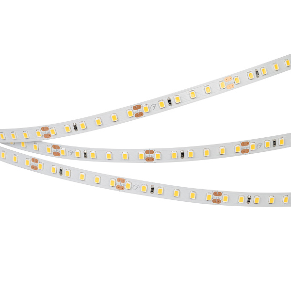 Светодиодная лента RT-A120-8mm 24V Day4000 (14.4 W/m, IP20, 2835, 5m) (Arlight, Открытый) Lednikoff