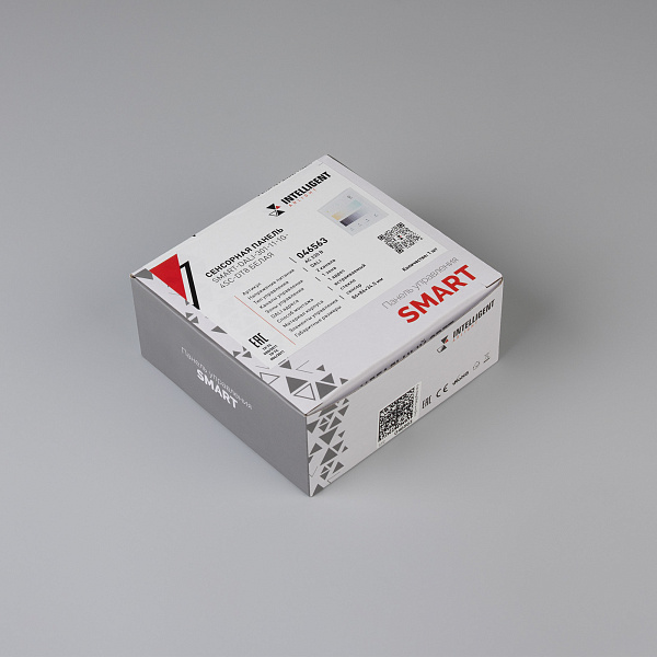 INTELLIGENT ARLIGHT Сенсорная панель SMART-DALI-301-11-1G-4SC-DT8 Белая (230V, встраиваемая, 2.4G) (IARL, IP20 Пластик, 5 лет) Lednikoff