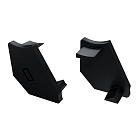 Заглушка для ALM-V60 черная левая (Arlight, Пластик) Lednikoff