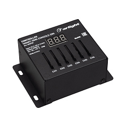 Контроллер SMART-DMX-CONSOLE-DIN (5-12V, 6CH, XLR3) (Arlight, IP20 Металл, 5 лет)