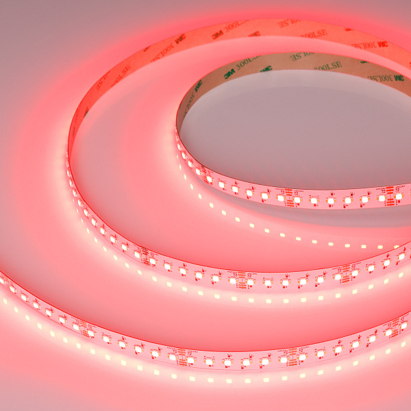 Светодиодная лента RT-AM360-12mm 24V RGBW-MIX (24 W/m, IP20, 2835/2210, 5m) (Arlight, -) Lednikoff
