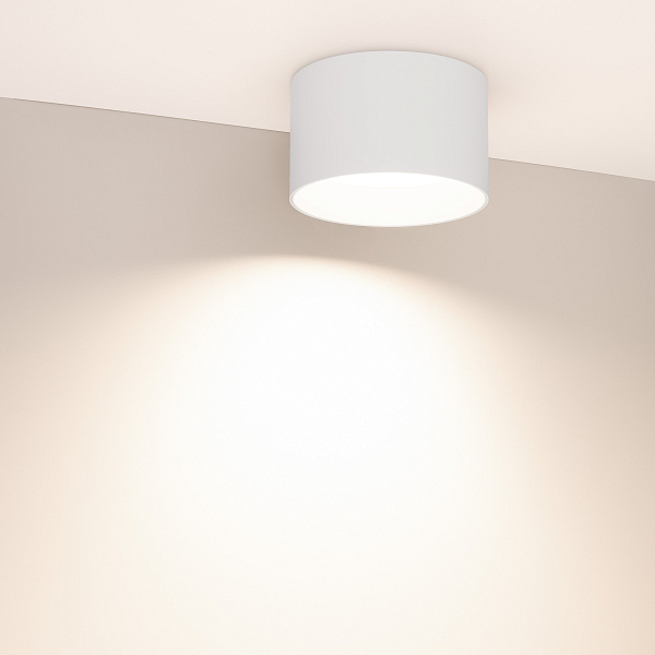 Светильник SP-BISCOTTO-R140-15W Warm3300-MIX (WH, 80 deg, 230V) (Arlight, IP54 Металл, 5 лет) Lednikoff