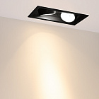 Светильник MS-VORTEX-BUILT-S250x140-2x30W Warm3000 (BK-BK, 17 deg, 230V) (Arlight, IP20 Металл, 5 лет) Lednikoff