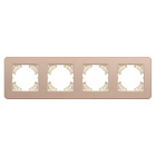 Рамка алюминиевая FRM-AKIRY-SFAL-4-GD (Arlight, -) Lednikoff