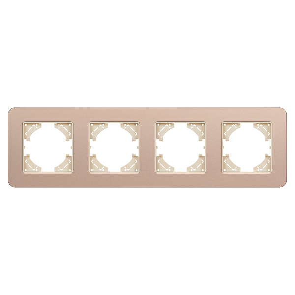 Рамка алюминиевая FRM-AKIRY-SFAL-4-GD (Arlight, -) Lednikoff