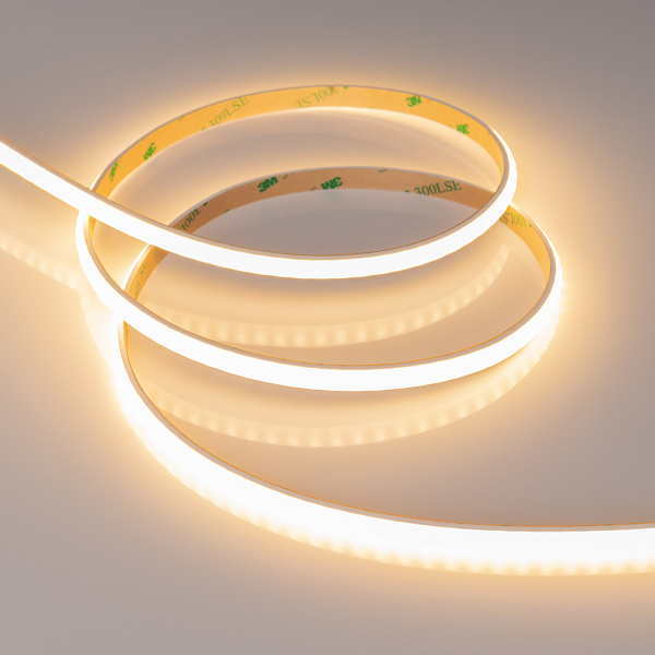 Светодиодная лента герметичная RTW-PW-A160-8mm 24V Warm2700 (10 W/m, IP66, 2835, 5m) (Arlight, Матовая) Lednikoff