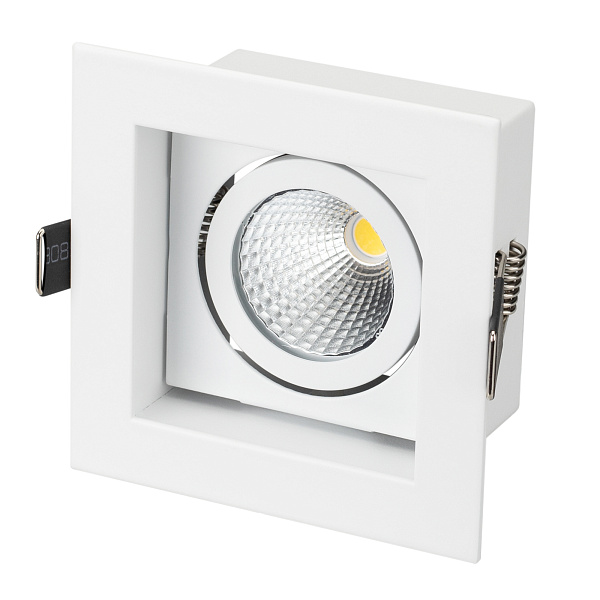 Светильник CL-KARDAN-S102x102-9W Warm (WH, 38 deg) (Arlight, IP20 Металл, 3 года) Lednikoff