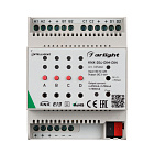 INTELLIGENT ARLIGHT Диммер KNX-204-DIM-DIN (12-48V, 8x0.35/4x0.7/2x1A) (IARL, IP20 Пластик, 2 года) Lednikoff
