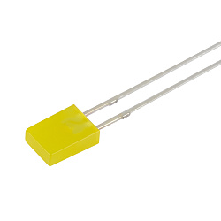 Светодиод ARL-2507UYD-700mcd (Arlight, 2x5мм (прямоугольный))