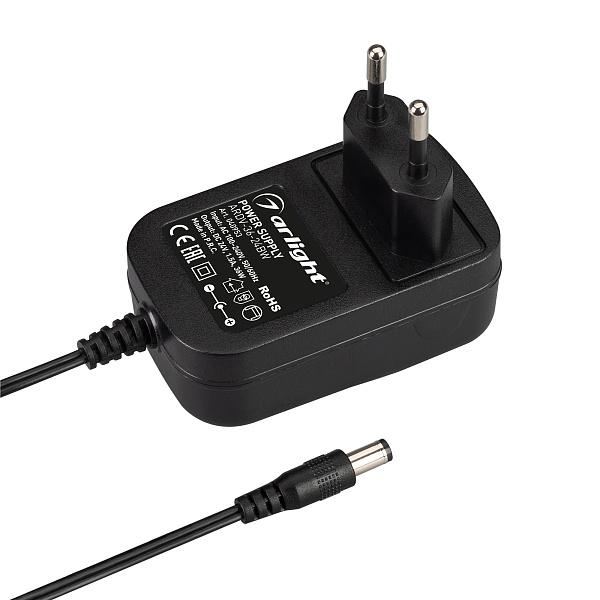 Блок питания ARDV-36-24BW (24V, 1.5A, 36W) (Arlight, Адаптер, 3 года) Lednikoff