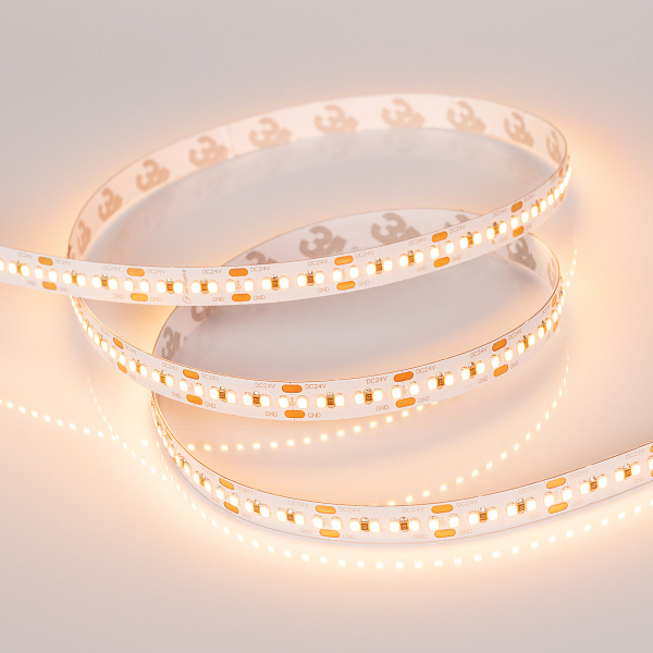 Светодиодная лента MICROLED-M300-8mm 24V Warm3000 (8 W/m, IP20, 2216, 5m) (Arlight, Открытый) Lednikoff