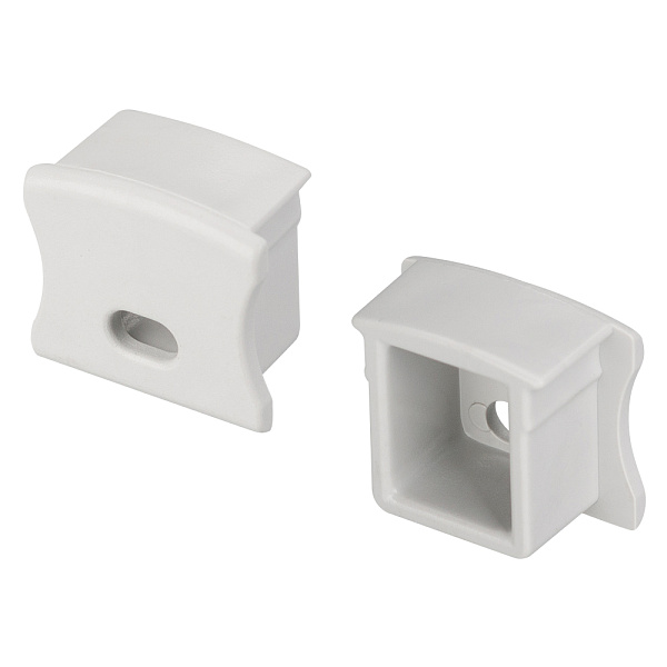 Заглушка PVC-SLIM-H15 с отверстием (Arlight, Пластик) Lednikoff