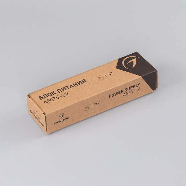 Блок питания ARPV-LV12035 (12V, 3.0A, 36W) (Arlight, IP67 Пластик, 2 года) Lednikoff