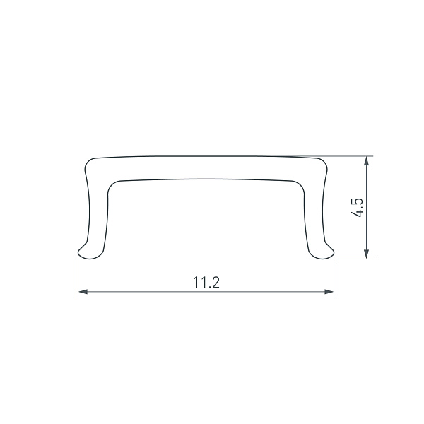 Экран призматический FANTOM-W12-2000 BLACK (Arlight, Пластик) Lednikoff