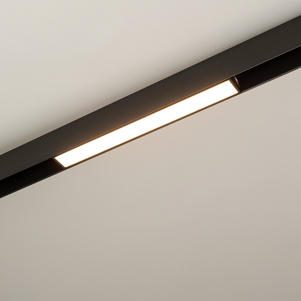 Светильник MAG-FLAT-25-L200-6W Warm3000 (BK, 100 deg, 24V) (Arlight, IP20 Металл, 5 лет)