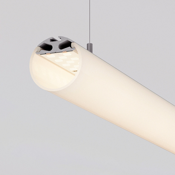 Профиль ROUND-D30-2000 ANOD (Arlight, Алюминий) Lednikoff