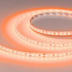 Светодиодная лента RT-A120-8mm 12V Orange (9.6 W/m, IP20, 2835, 5m) (Arlight, -)