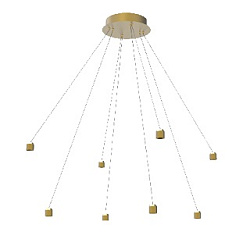 Подвес с питанием ART-APRIORI-CANOPY-HANG-8A-L5000-POWER (GD) (Arlight, IP20 Металл, 3 года)