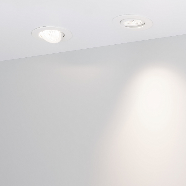 Светильник LTD-POLAR-TURN-R90-7W Day4000 (WH, 36 deg, 230V) (Arlight, IP20 Пластик, 3 года) Lednikoff