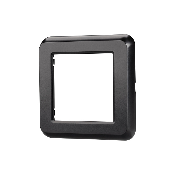 Рамка пластиковая FRM-VERSA-PL-1-BK (Arlight, -) Lednikoff