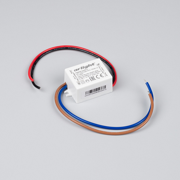 Блок питания ARJ-KE21300-PFC-TRIAC-A (6.3W, 300mA) (Arlight, IP44 Пластик, 5 лет) Lednikoff