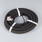 Светодиодная лента герметичная SPI MOONLIGHT-BLACK-SIDE-G180-D25mm 12V RGB-PX2 (21.6 W/m, IP65, 5m, wire x1) (Arlight, Вывод боковой, 3 года)