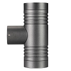 Светильник KT-RAY-WALL-TWIN-R46-2x3W Warm3000 (GR, 24 deg, 24V) (Arlight, IP65 Металл, 3 года) Lednikoff