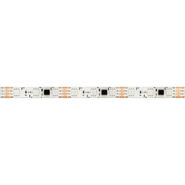 Светодиодная лента герметичная SPI-SE-B60-10mm 12V RGB-PX3-BPT (12 W/m, IP65, 5060, 5m) (Arlight, бегущий огонь) Lednikoff