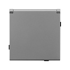 Механизм розетки влагозащищённый SCT-TENDO-MCP-PL-GR (230V, 16A) (Arlight, Графитовый) Lednikoff