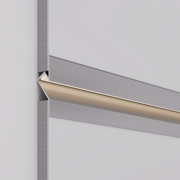 Профиль ARH-DECORE-S12-CAVE-F-2000 ANOD (Arlight, Алюминий) Lednikoff