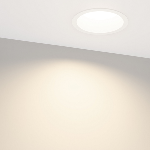 Светильник MS-DROP-BUILT-R137-24W Day4000 (WH, 90 deg, 230V) (Arlight, IP54 Металл, 5 лет) Lednikoff