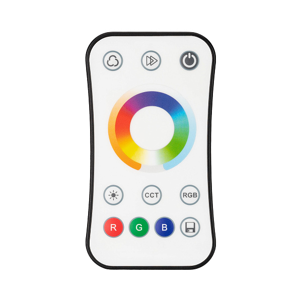 INTELLIGENT ARLIGHT Пульт SMART-801-52-1G-1SC-RGB-MIX White (3V, 2.4G) (IARL, IP20 Пластик, 5 лет) Lednikoff