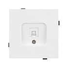 Механизм компьютерной розетки SCT-TENDO-MPC1-PL-WH (RJ-45, CAT6) (Arlight, Белый) Lednikoff