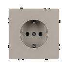 Механизм электрической розетки SCT-NOBE-MEU1-SFPL-CA (230V, 16A) (Arlight, Кашемир) Lednikoff