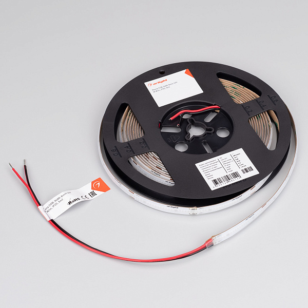 Светодиодная лента COB-X480-8mm 24V Blue (8 W/m, IP20, 5m) (Arlight, -) Lednikoff