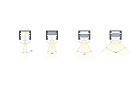 Экран с линзой SATIN-10-90 для PDS, MIC (Arlight, Пластик) Lednikoff
