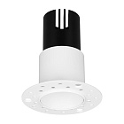 Светильник MS-INVISIO-TRIMLESS-R55-15W Warm3000 (WH-WH, 36 deg, 230V) (Arlight, IP54 Металл, 5 лет) Lednikoff