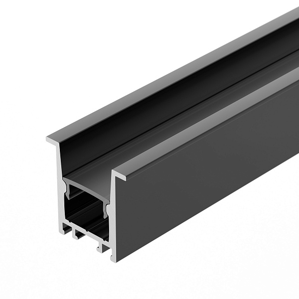 Профиль SL-COMFORT-2322-F-2000 ANOD BLACK (Arlight, Алюминий) Lednikoff