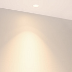 Светильник MS-INVISIO-TRIMLESS-R45-10W Warm3000 (WH-WH, 36 deg, 230V) (Arlight, IP54 Металл, 5 лет) Lednikoff