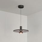 Светильник SP-KOTARO-R350-12W Warm3000 (BK-GR, 36 deg, 230V, TRIAC) (Arlight, IP20 Фетр, 3 года)