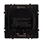 Механизм розетки с быстрой USB зарядкой SCT-NOBE-MUACC-SFPL-FC-CA (65W, QC3) (Arlight, -) Lednikoff