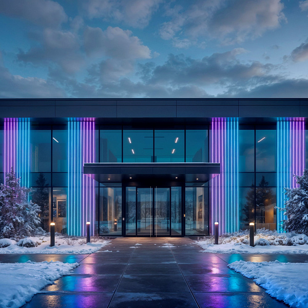 Светодиодная лента герметичная DOT-PFS-X120-12mm 24V RGB (14 W/m, IP68, 5m) (Arlight, 5 лет) Lednikoff