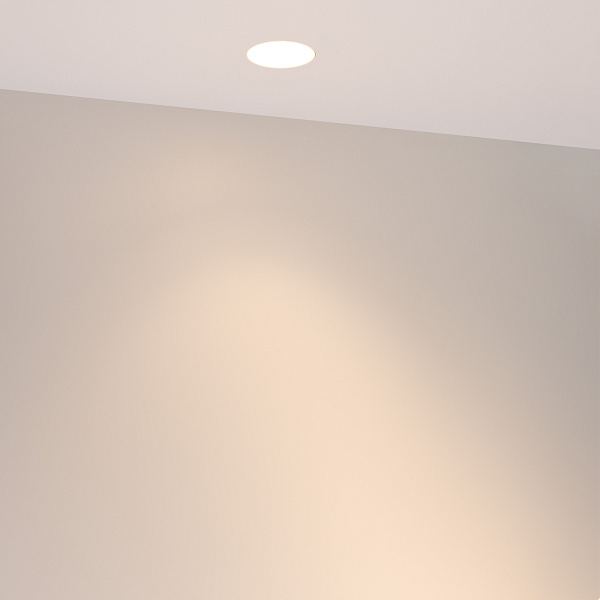 Светильник MS-ARADO-TRIMLESS-R65-9W Warm2700 (WH-WH, 24 deg, 230V) (Arlight, IP20 Металл, 5 лет) Lednikoff