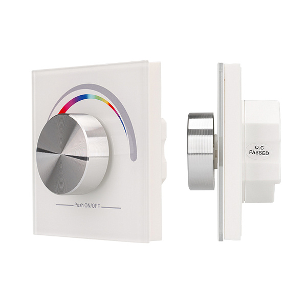 Панель Rotary SR-2836-RGB White (3V,RGB,1зона) (Arlight, IP20 Пластик, 3 года) Lednikoff