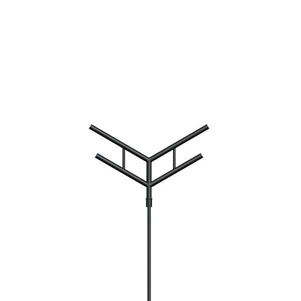 Кронштейн OXOR-SY4-1800x108-L1000 BLACK (Arlight, Сталь) Lednikoff