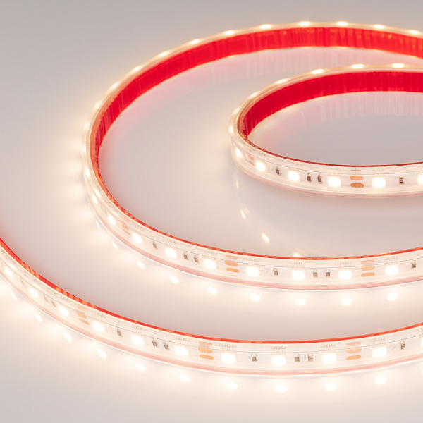 Светодиодная лента RTW 2-5000PS 12V Warm3000 2x (5060, 300 LED, LUX) (Arlight, 14.4 Вт/м, IP67) Lednikoff